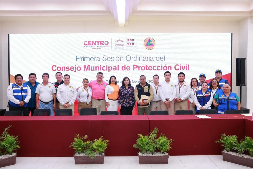 Yolanda Osuna preside sesión del Consejo de Protección Civil 2026