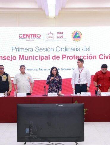 Yolanda Osuna preside sesión del Consejo de Protección Civil 2026