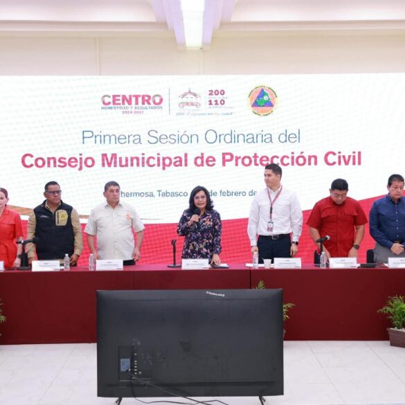 Yolanda Osuna preside sesión del Consejo de Protección Civil 2026
