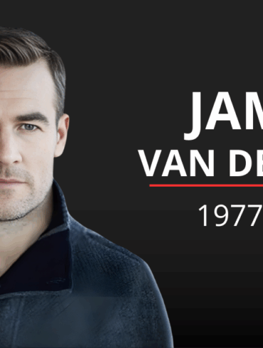 James Van Der Beek durante etapa de Dawson’s Creek antes de su fallecimiento en 2026