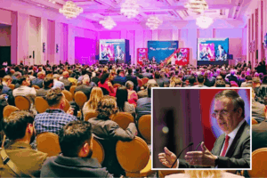 Marcelo Ebrard y Dominic LeBlanc durante reunión económica bilateral