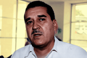 Retrato ilustrado de exfuncionario vinculado a caso de CEAS Tabasco por presunto desvío de recursos