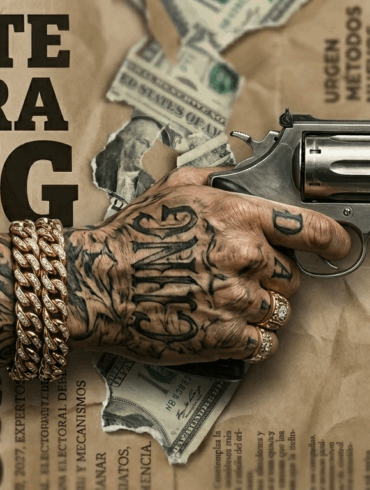Ilustración conceptual sobre la muerte de El Mencho y la estructura del CJNG tras su caída