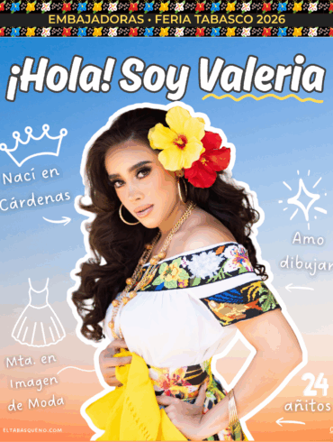 Embajadora de Cárdenas Feria Tabasco 2026 Valeria Gallegos Rosique
