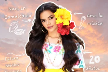 Embajadora de Comalcalco Feria Tabasco 2026 Giselle Ovando retrato