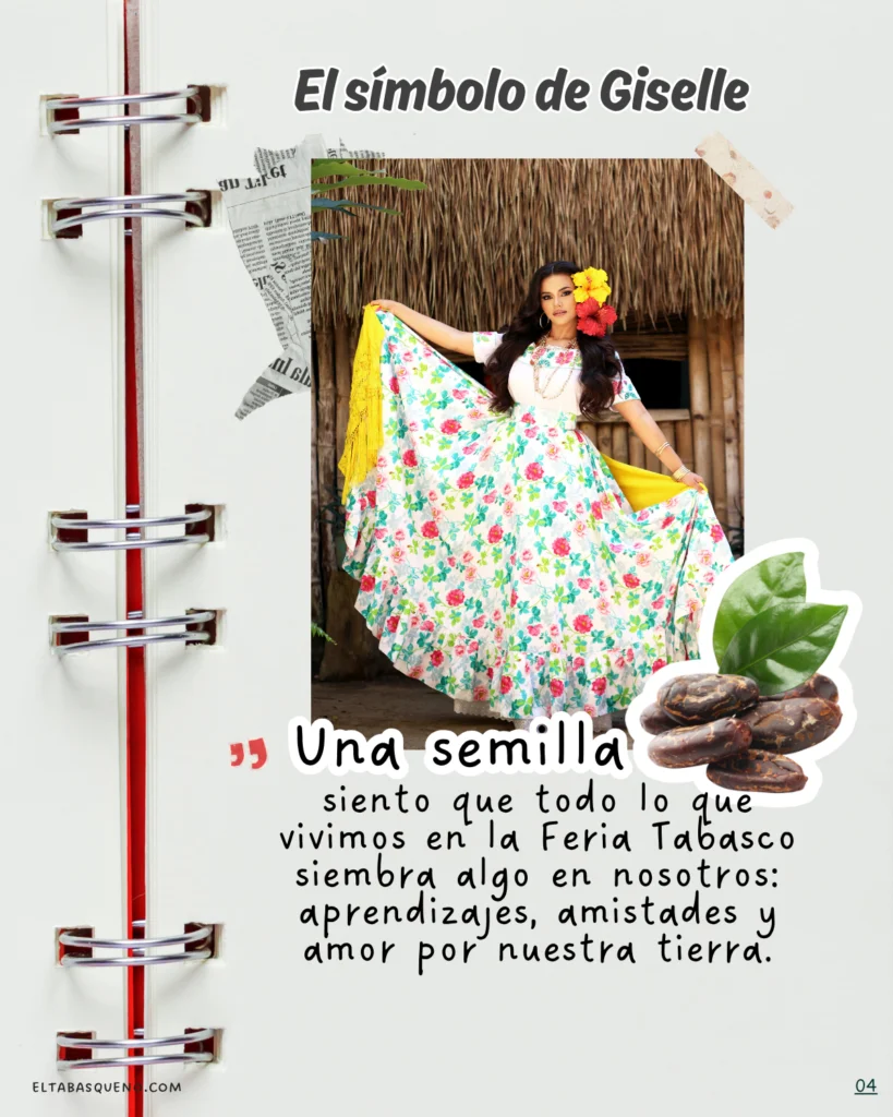 Embajadora de Comalcalco Giselle Ovando sesión oficial