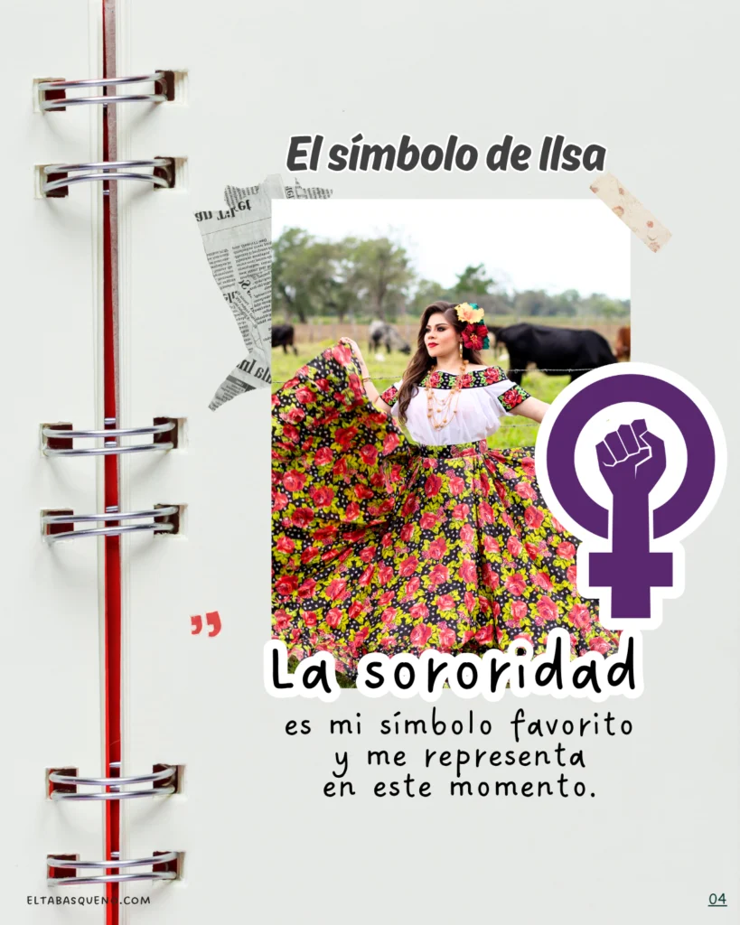 Ilsa Sánchez representante de Cunduacán