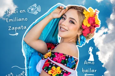 Mariú Mendoza Cabrera Embajadora de Emiliano Zapata Feria Tabasco 2026