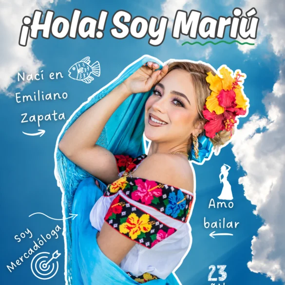 Mariú Mendoza Cabrera Embajadora de Emiliano Zapata Feria Tabasco 2026
