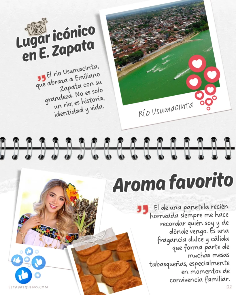 Embajadora de Emiliano Zapata Feria Tabasco 2026