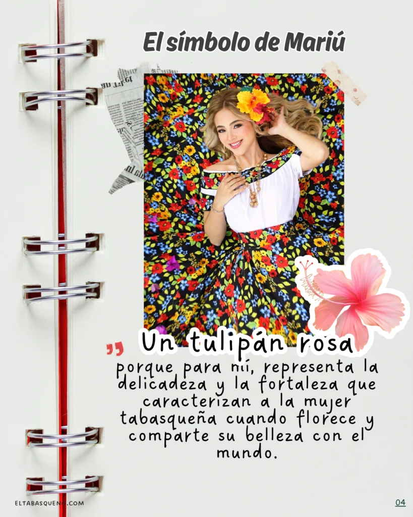 Representante Emiliano Zapata Feria Tabasco 2026 tulipán rosa