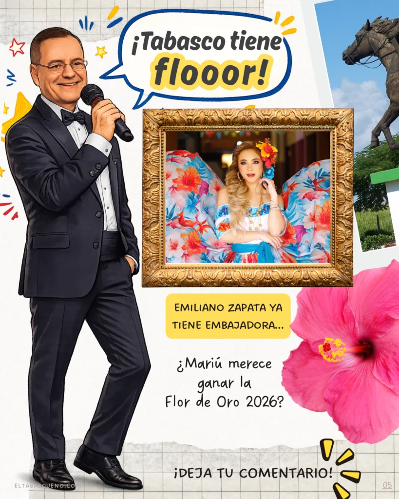 Embajadora Emiliano Zapata Tabasco 2026 sesión fotográfica