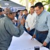 Javier May durante jornada de atención ciudadana en Jalpa de Méndez