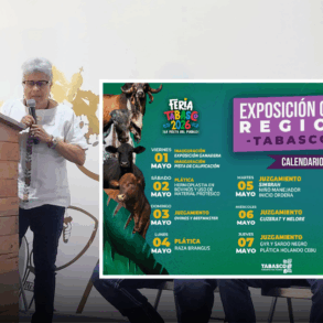 Avances de la Exposición Ganadera en la Feria Tabasco 2026.