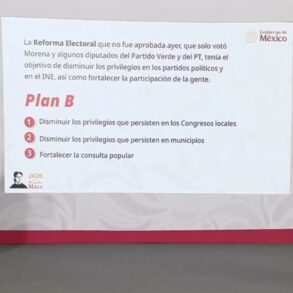 Claudia Sheinbaum anuncia Plan B para reducir gastos en congresos locales