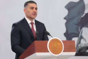 Presentación oficial del Plan Kukulkán por Omar García Harfuch y Claudia Sheinbaum en Zapopan, Jalisco.