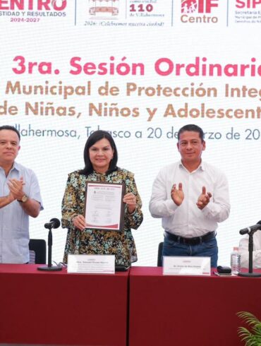 Centro aprueba el PROMUPINNA 2024-2027 y se suma al pacto nacional para proteger a niñas y niños con enfoque preventivo y coordinación institucional.