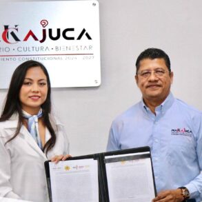 Instalación de la Unidad Municipal de Prevención de la Violencia en Nacajuca, Tabasco, con Roberto Ocaña.
