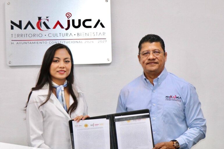 Instalación de la Unidad Municipal de Prevención de la Violencia en Nacajuca, Tabasco, con Roberto Ocaña.