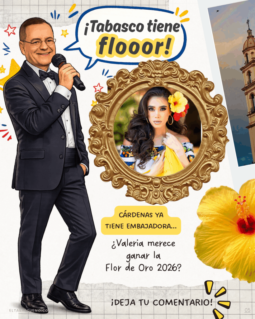 Valeria Gallegos candidata Flor de Oro Tabasco 2026