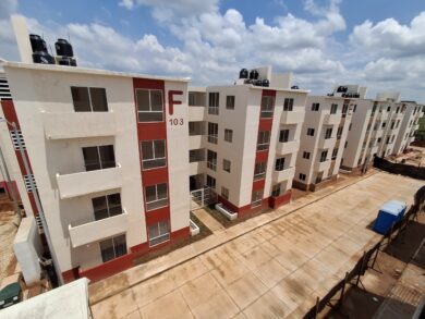 Edificios de departamentos del programa Vivienda Bienestar en Centro Tabasco