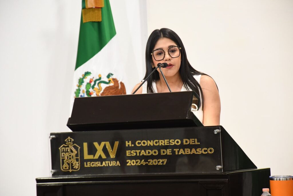 Diputada Alejandra Navez Plancarte presenta reforma sobre asociación delictuosa en Tabasco