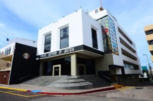 Aviso oficial del Poder Judicial del Estado de Tabasco sobre la suspensión de labores en mayo de 2026.