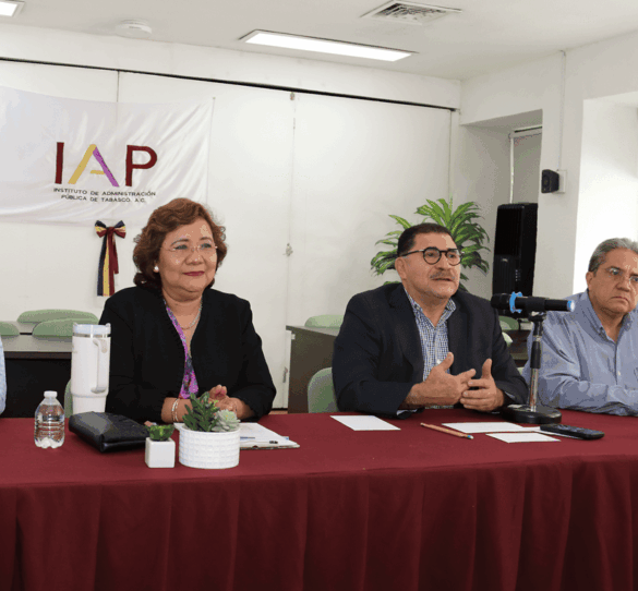 Servidores públicos de Tabasco en webinar sobre inteligencia artificial impartido por el IAP Tabasco.