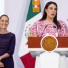 La presidenta Claudia Sheinbaum informa sobre el crecimiento de turistas internacionales en México durante 2026.