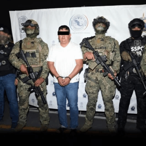 Detenido custodiado por elementos de seguridad federal tras operativo en Chihuahua