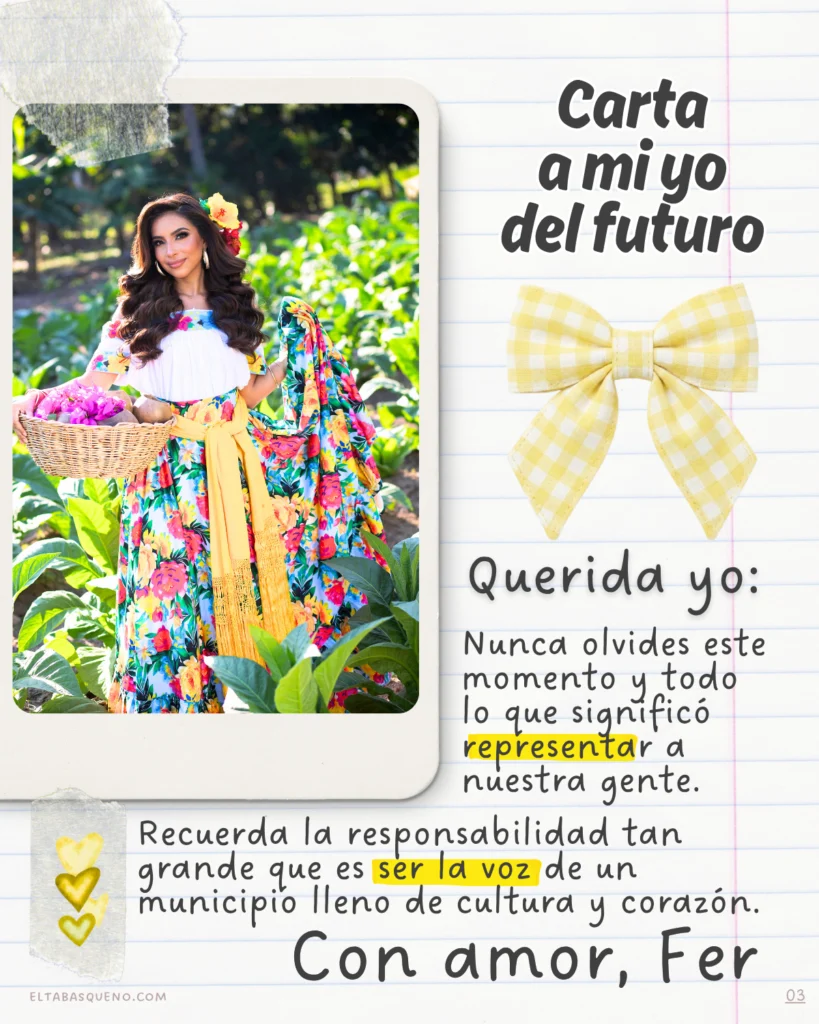 María Fernanda López Campos Embajadora Jalpa de Méndez Feria Tabasco 2026