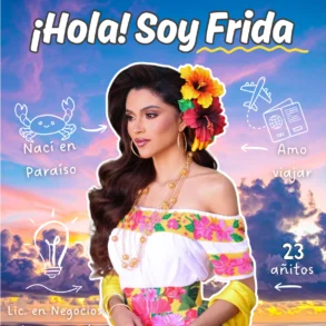 Frida Vázquez Embajadora Paraíso Feria Tabasco 2026 presentación