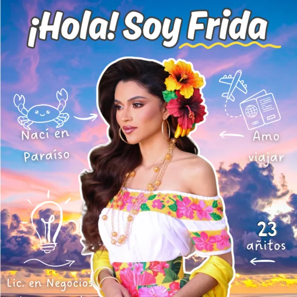 Frida Vázquez Embajadora Paraíso Feria Tabasco 2026 presentación