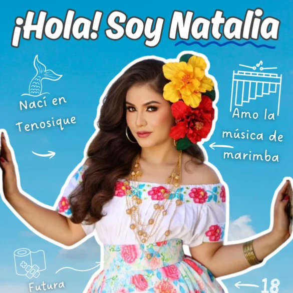 Natalia Montilla Embajadora Tenosique Feria Tabasco 2026 presentación