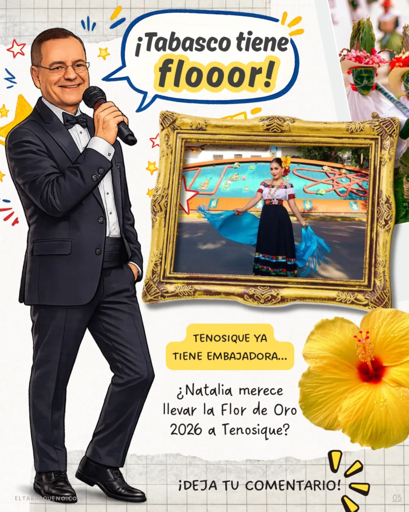 Natalia Montilla Tenosique interacción Feria Tabasco 2026