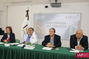Clausura del ciclo internacional de conferencias sobre innovación pública en Tabasco con expertos de España.