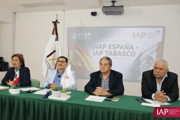Clausura del ciclo internacional de conferencias sobre innovación pública en Tabasco con expertos de España.