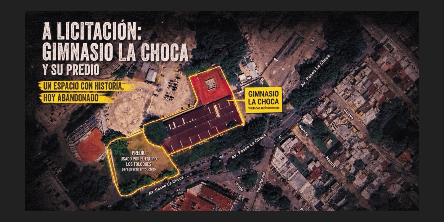 Vista aérea del predio del Gimnasio La Choca en Avenida Paseo La Choca, Colonia Tabasco 2000, Villahermosa, Tabasco, inmueble en proceso de venta por el Gobierno del Estado en 2026