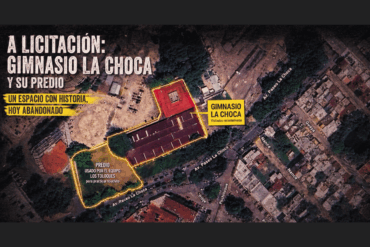 Vista aérea del predio del Gimnasio La Choca en Avenida Paseo La Choca, Colonia Tabasco 2000, Villahermosa, Tabasco, inmueble en proceso de venta por el Gobierno del Estado en 2026