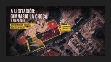 Vista aérea del predio del Gimnasio La Choca en Avenida Paseo La Choca, Colonia Tabasco 2000, Villahermosa, Tabasco, inmueble en proceso de venta por el Gobierno del Estado en 2026