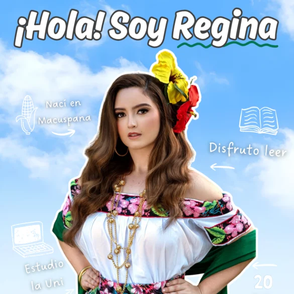 Regina Colín Vivas Embajadora Macuspana Feria Tabasco 2026 presentación