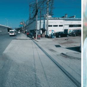 Rehabilitación de carril en Ruiz Cortines en Villahermosa con imagen de Yolanda Osuna