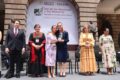 Claudia Sheinbaum durante anuncio del aumento salarial del 9 por ciento para maestras y maestros de México.
