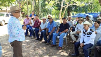 Productores realizan diagnóstico de gestación en ganado durante jornada pecuaria en Emiliano Zapata, Tabasco.