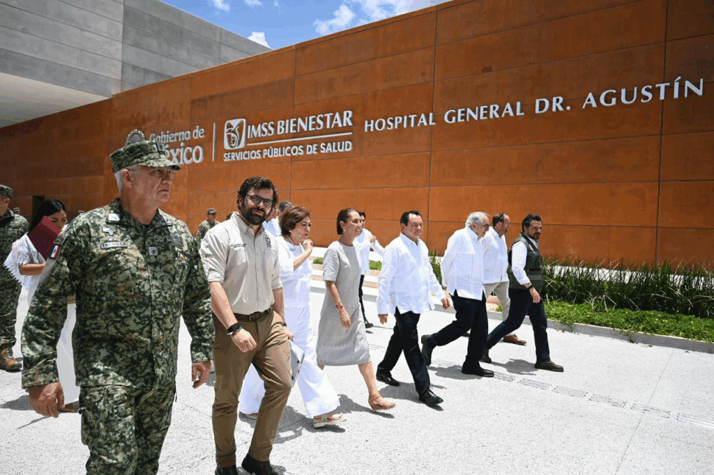 Fachada del Hospital General Dr. Agustín O'Horán de IMSS Bienestar en Mérida, Yucatán