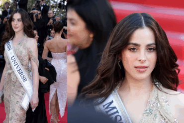 Fátima Bosch durante su aparición en la alfombra roja del Festival de Cannes 2026 en la Riviera Francesa.