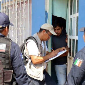 Personal de la SSPC participa en Jornadas de Paz en Gaviotas Norte, Tabasco, para fortalecer la prevención y seguridad ciudadana.