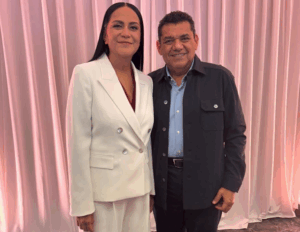 Javier May y Ariadna Montiel tras el Congreso Nacional Extraordinario de Morena 2026