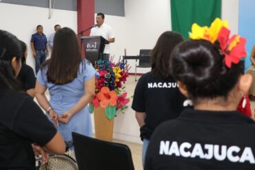 Toma de protesta de la Red de Impulsores de los Derechos de Niñas, Niños y Adolescentes en Nacajuca, Tabasco.