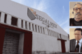 Instalaciones de Segalmex junto a imágenes de René Gavira e Miguel Carrillo Villareal tras nueva sanción administrativa federal.
